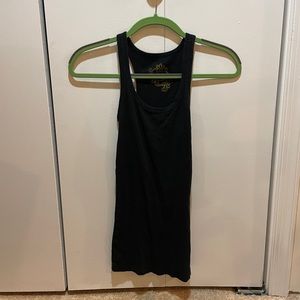 Black tank top
